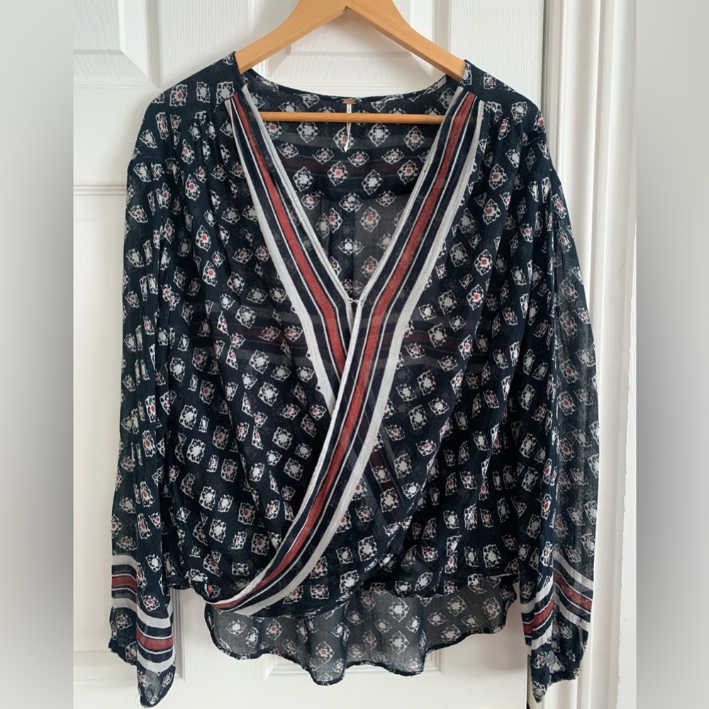 Free People Peasant Blouse